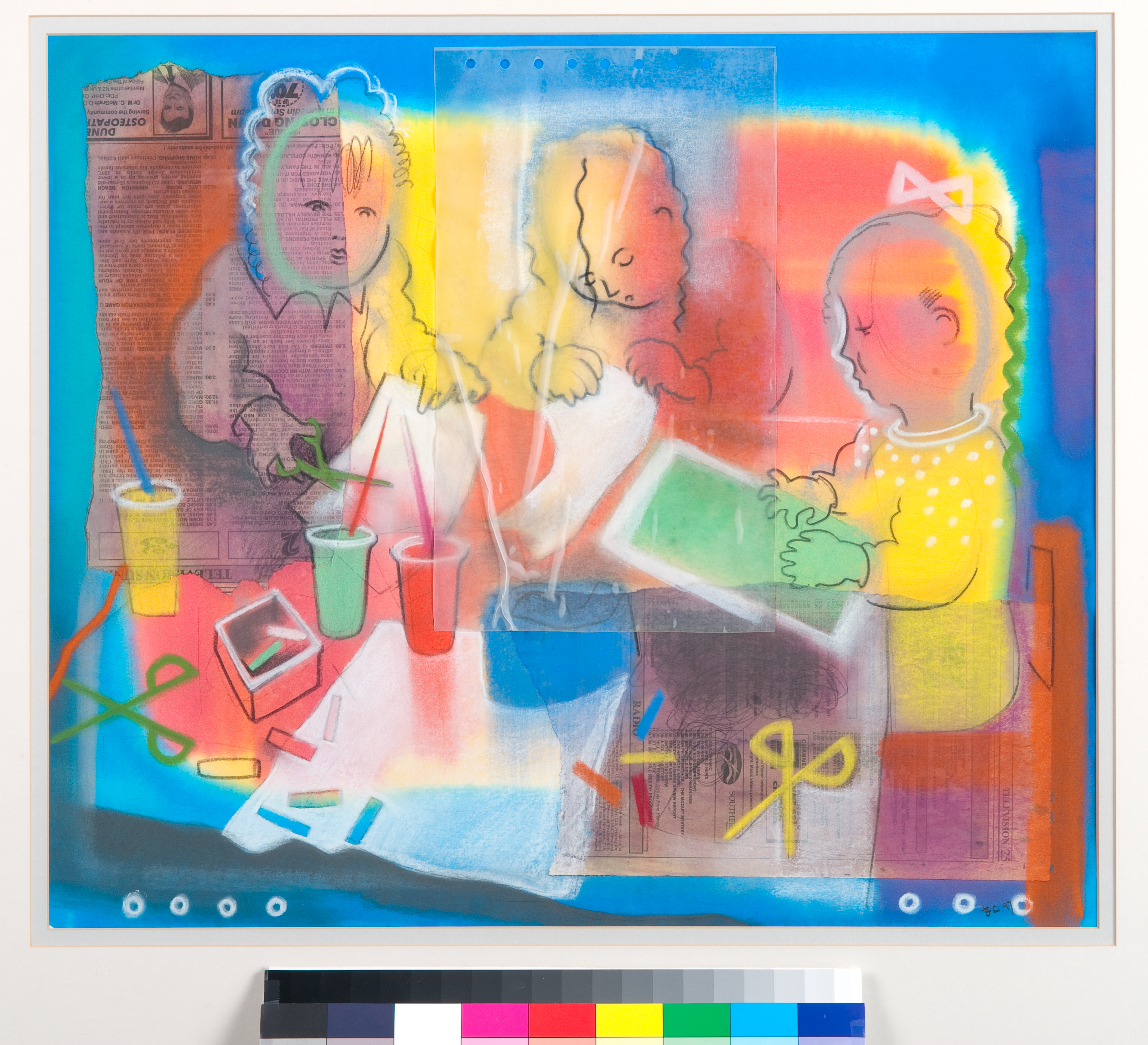 A colourful collage
