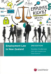 The cover of 'employment law in NZ