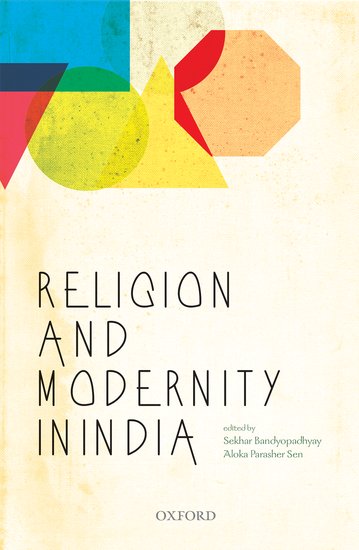 Religion and modernity in India book cover