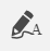 Handwriting recognition icon
