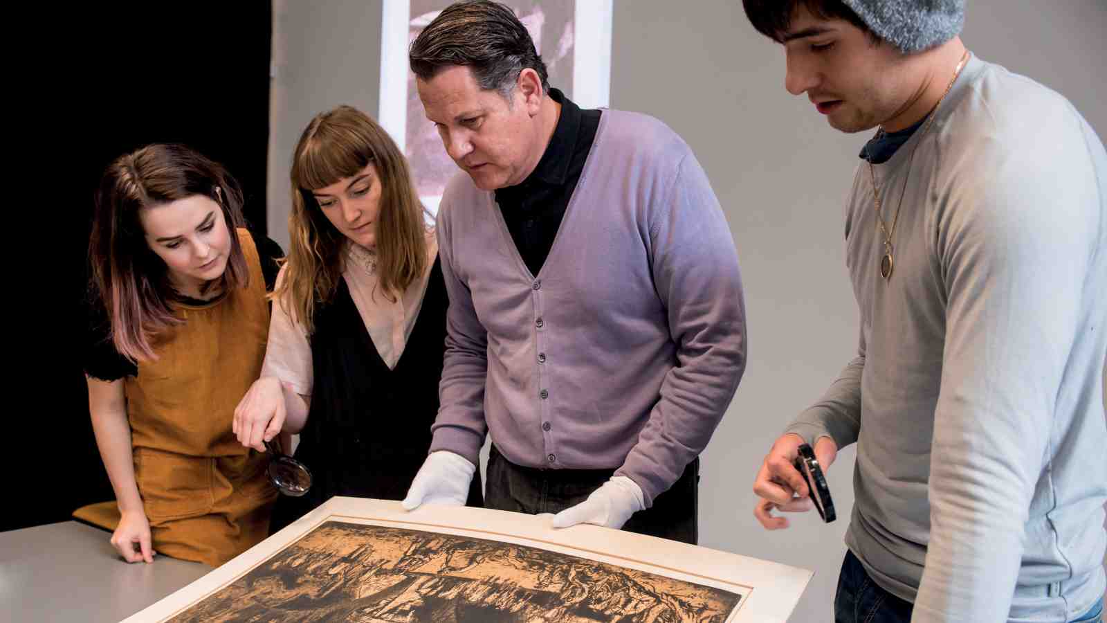 From left: Georgie Keyse, Jaz O’Donnell, David Maskill and Darius Balfoort.