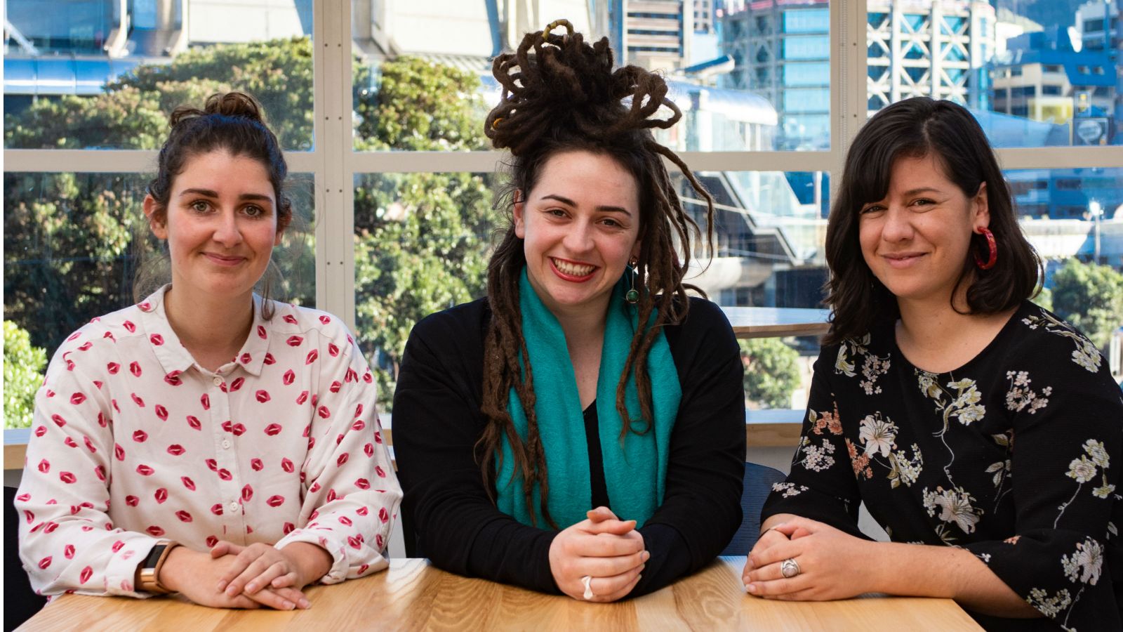 CoLiberate cofounders and Wellington's most influential health and science workers, Sarah Tuck, Bop Murdoch, and Jody Burrell.