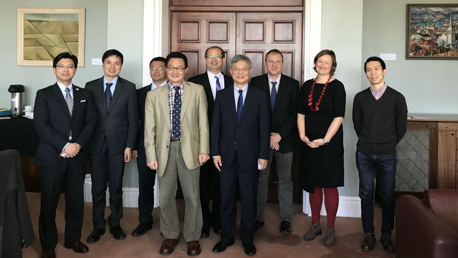 Photo of the Delegation from Chinese Academy of Social Sciences and NZCCRC