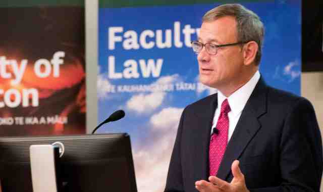 The Honourable John G. Roberts, Jr., Chief Justice of the United States.