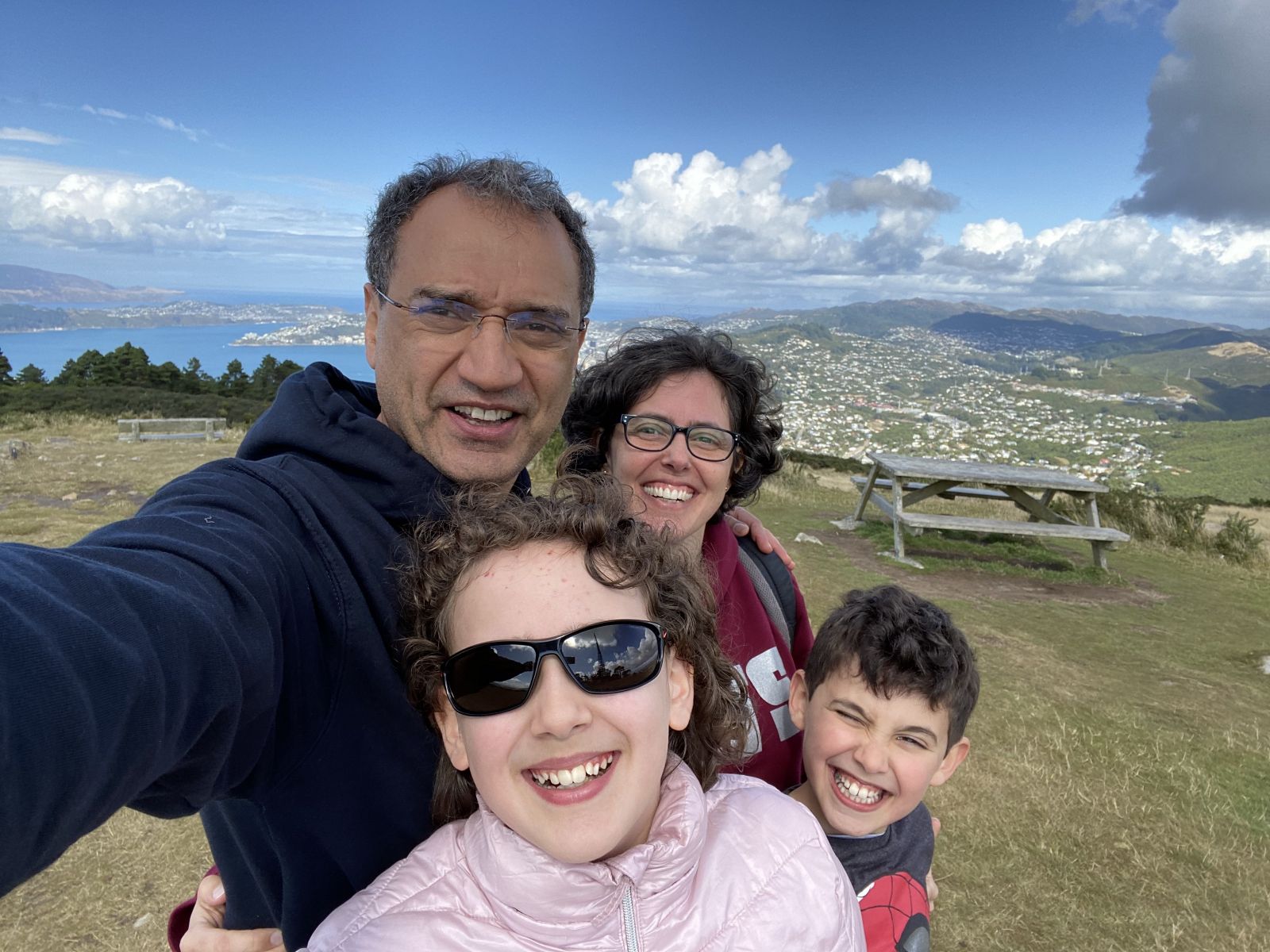 Professor Ehsan Mesbahi and family