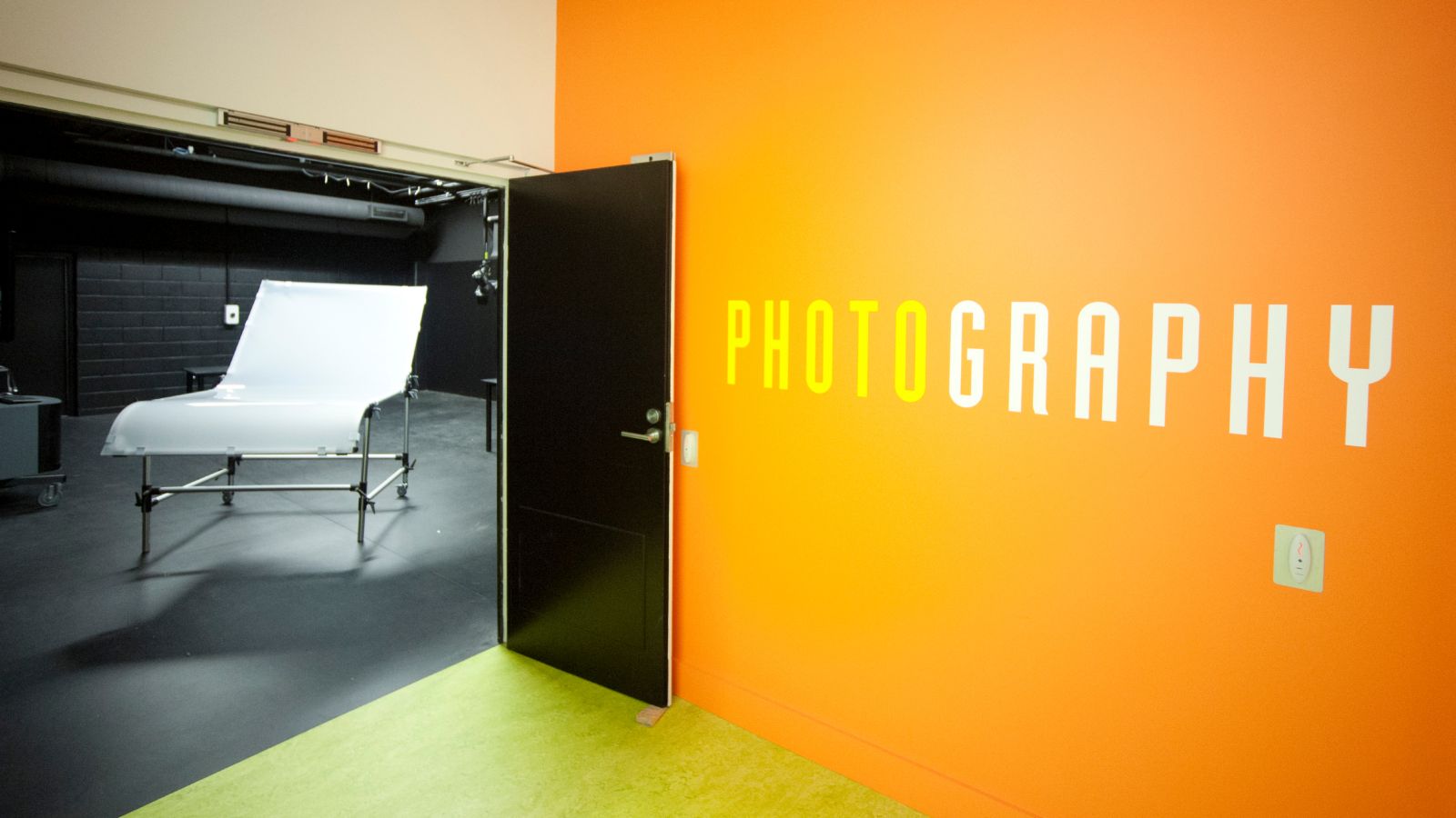 Wellington Faculty of Architecture and Design Innovation photography studio