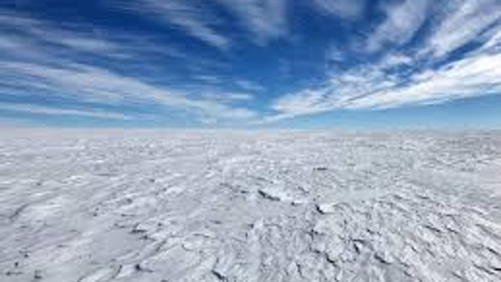 Picture of wind swept Antarctica.