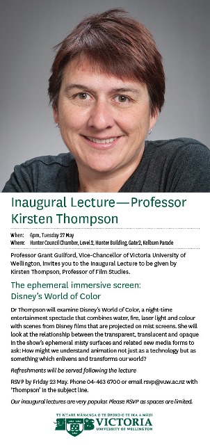 Kirsten Thompson Inaugural lecture
