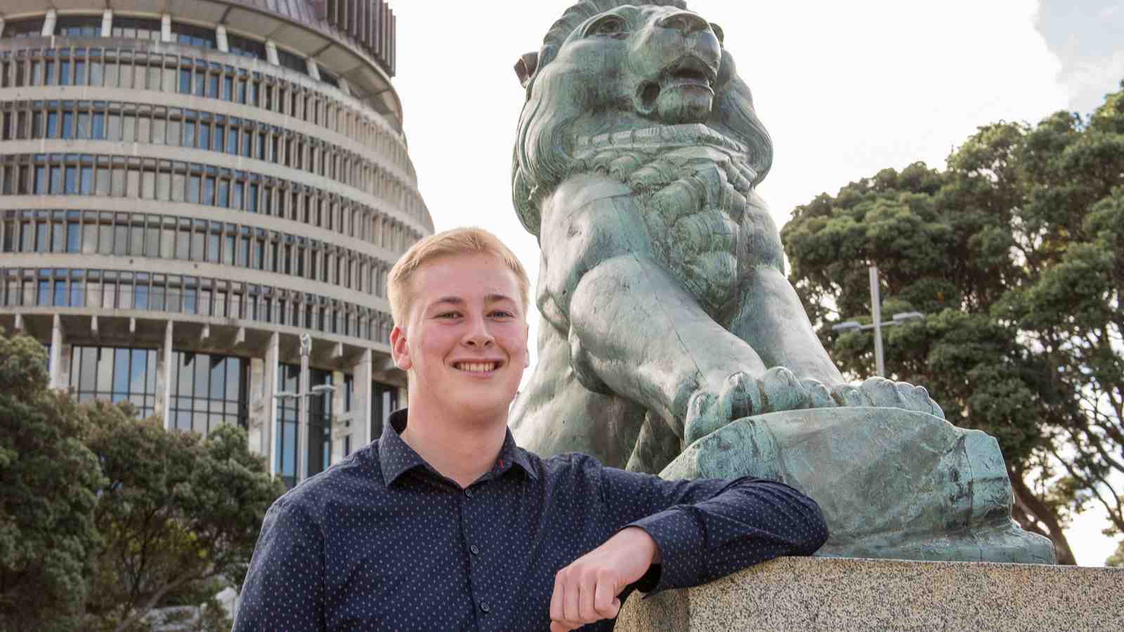Brad Olsen will meet the Queen when he travels to England as part of The Queen's Young Leaders Award