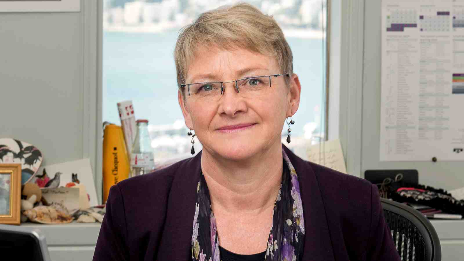 A profile image of Professor Sally Davenport.