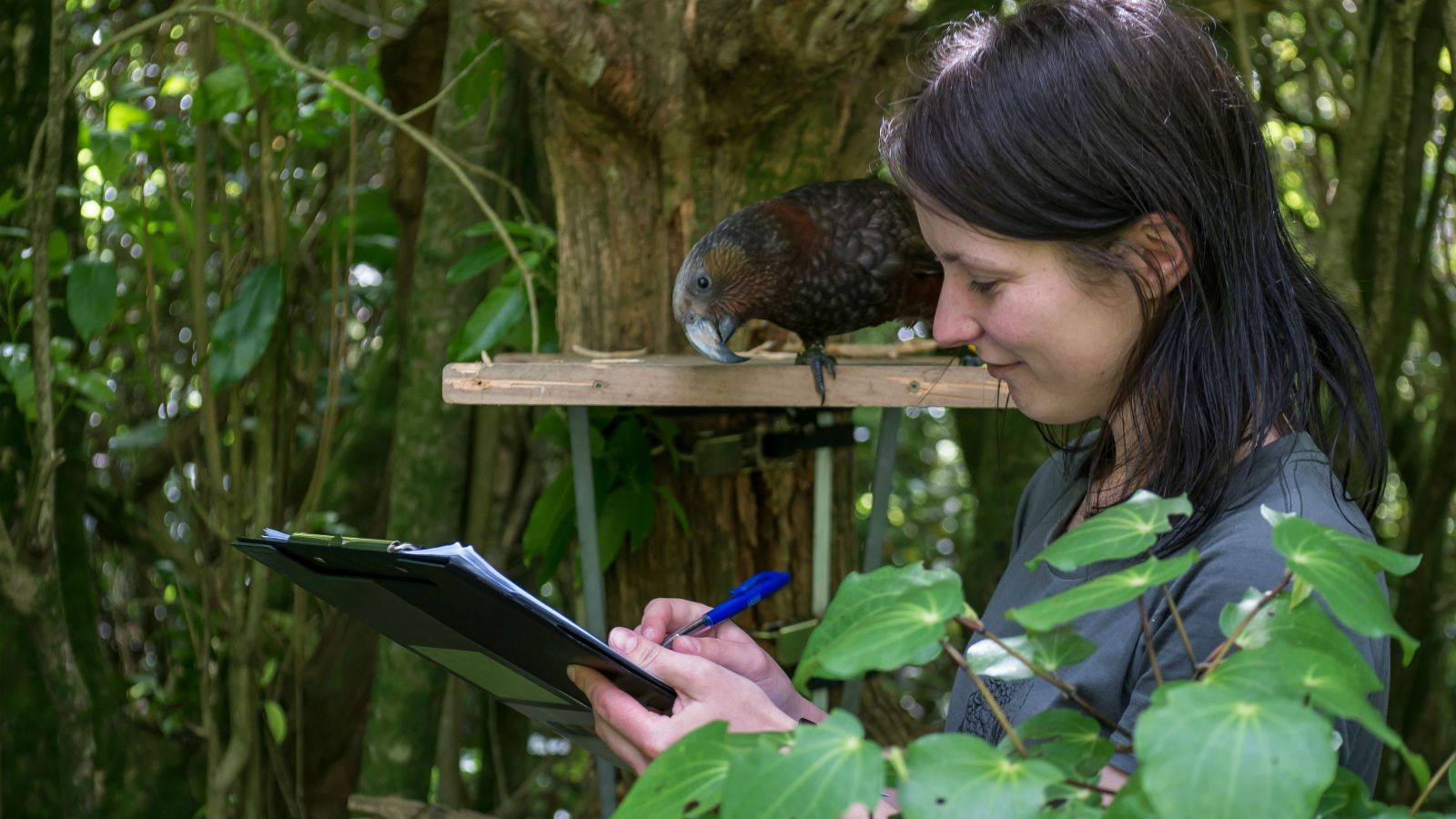 Julia Loepelt with Kaka