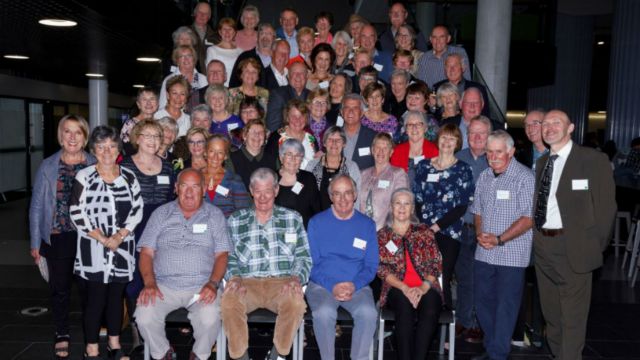 Wellington Teachers College reunion group photo.