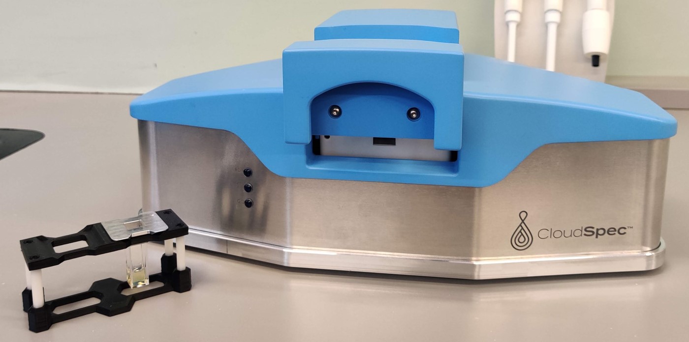 CloudSpec instrument for combined absorption/extinction spectroscopy CloudSpec instrument