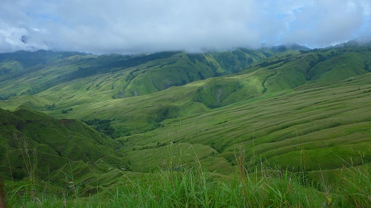 Green hills, fault Papua New Guinea fault Papua New Guinea
