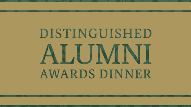 Distinguished Alumni Awards Dinner 2015.