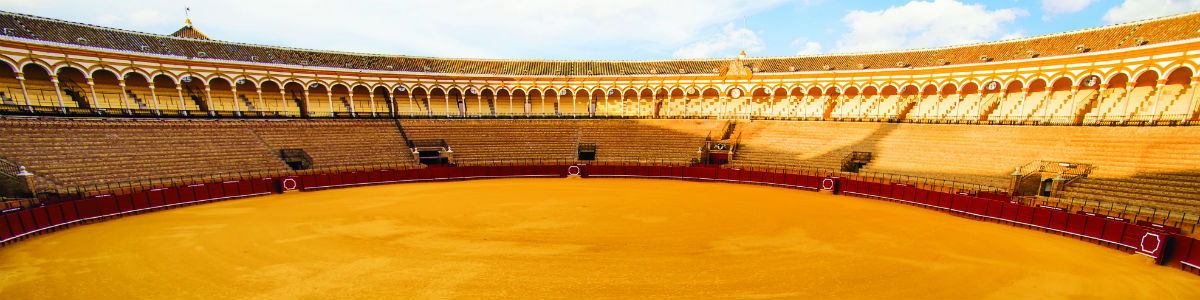 Banner image – a bullfighting stadium.