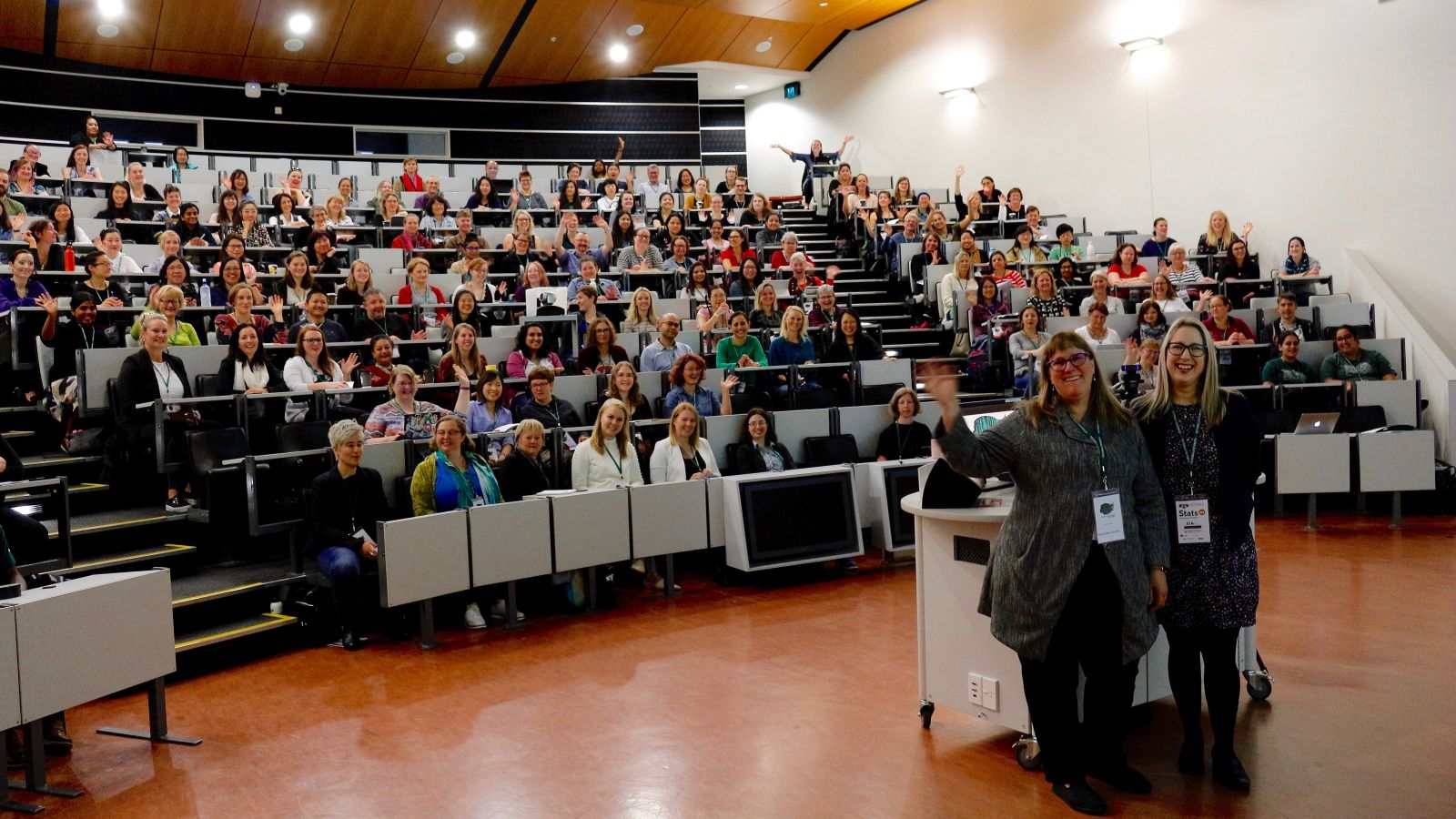 Attendees at the Wellington WiDS conference