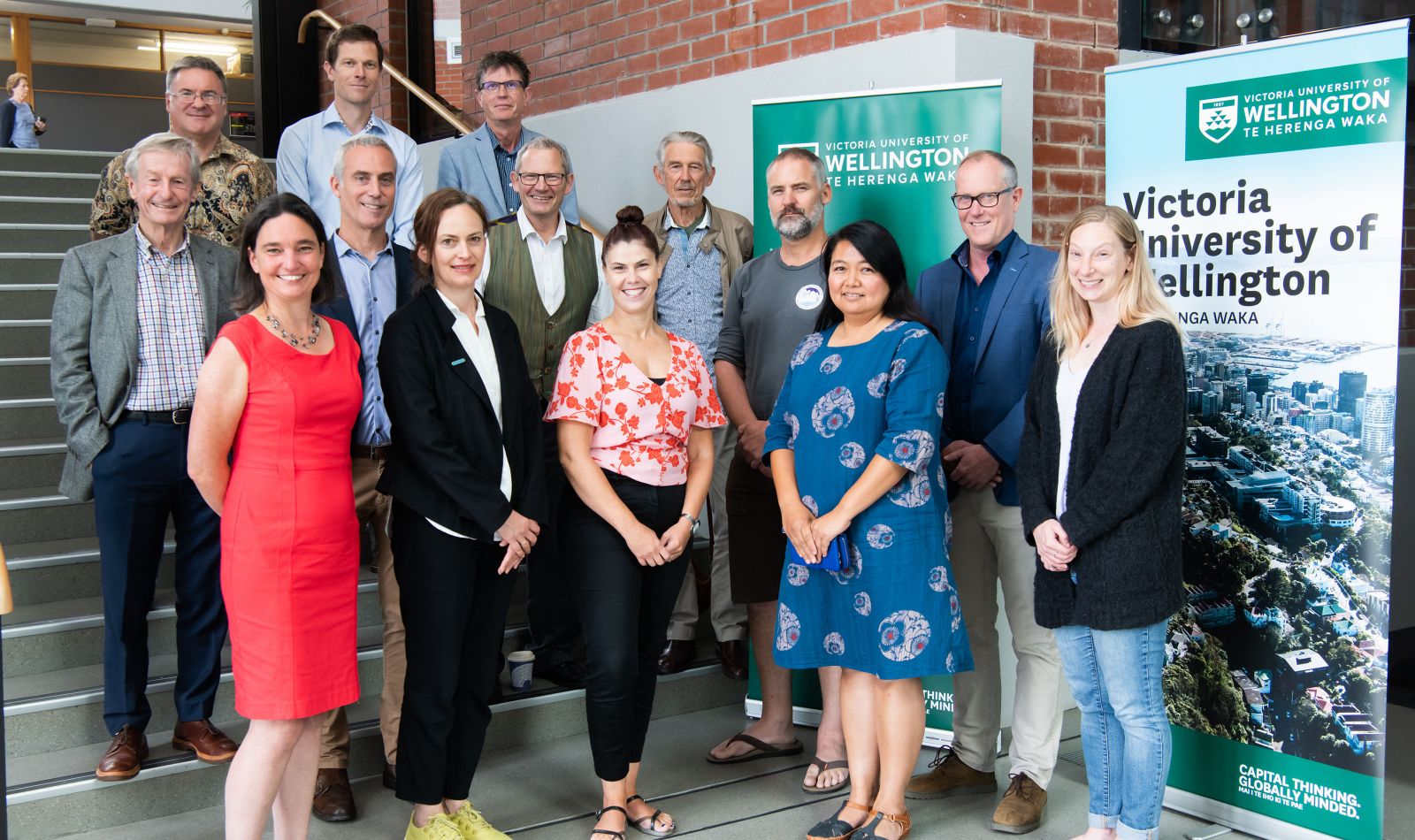 The Antarctic Research Centre team.