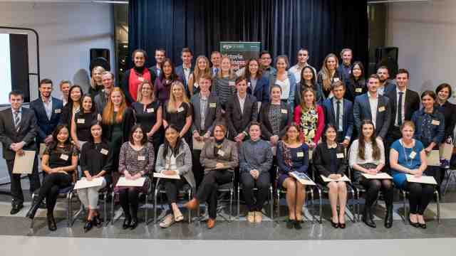 The best of Victoria Business School's undergraduate, Master's and PhD students were celebrated at the annual Excellence Awards held at Rutherford House on May 15.