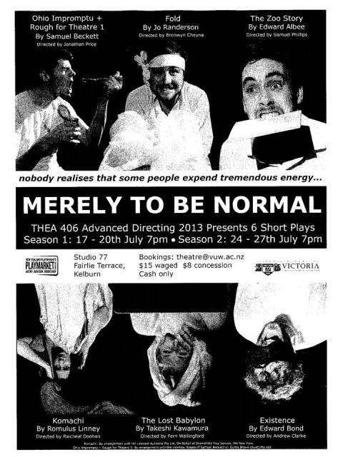 merely to be normal