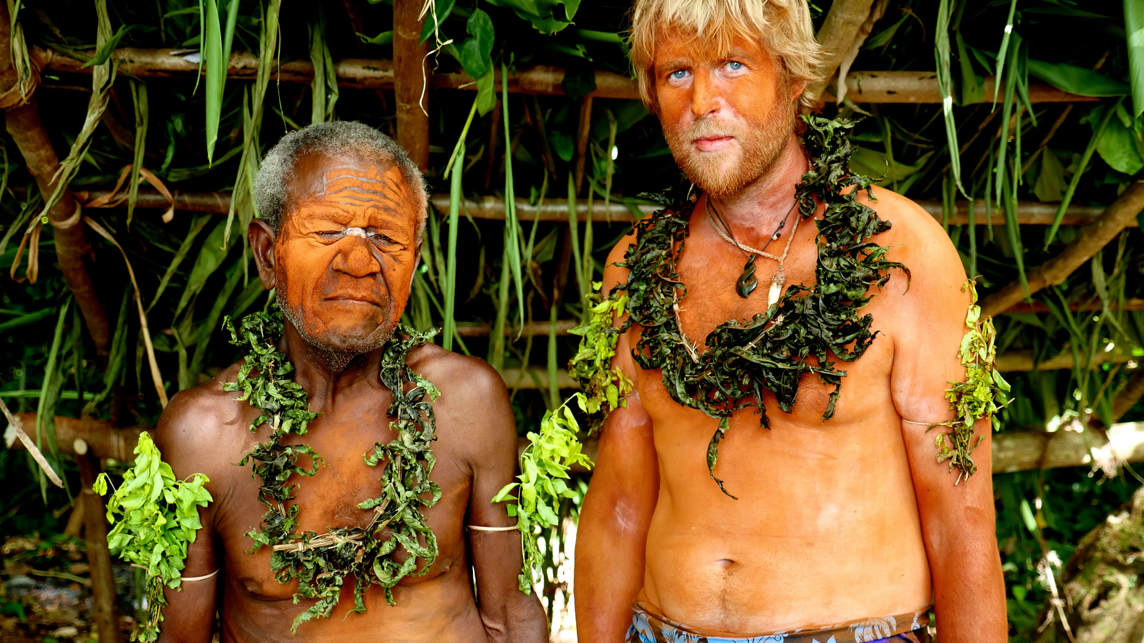 Paul Wolffram with Alson in Papua New Guinea
