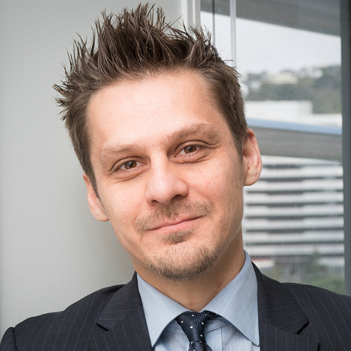 A profile image of Dr Markus Luczak-Roesch, researcher at the School of Information Management.