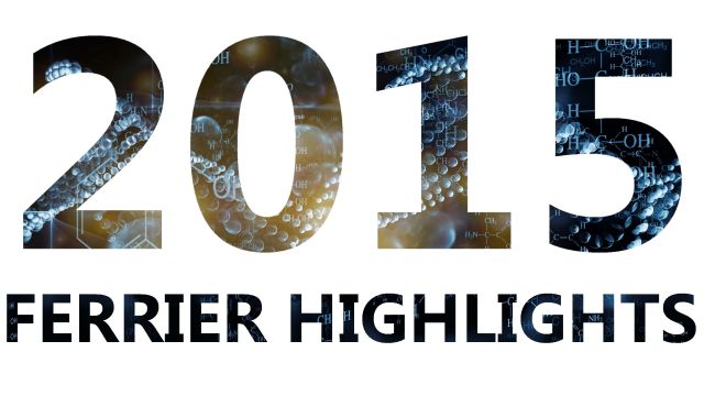 Design saying '2015 Ferrier Highlights'.