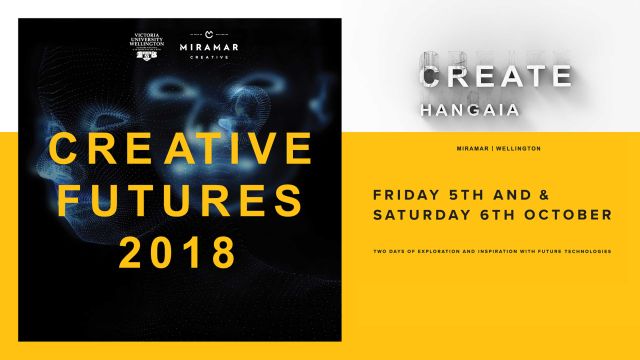 Poster – 'Creative Futures 2018' 5th and 6th of October.