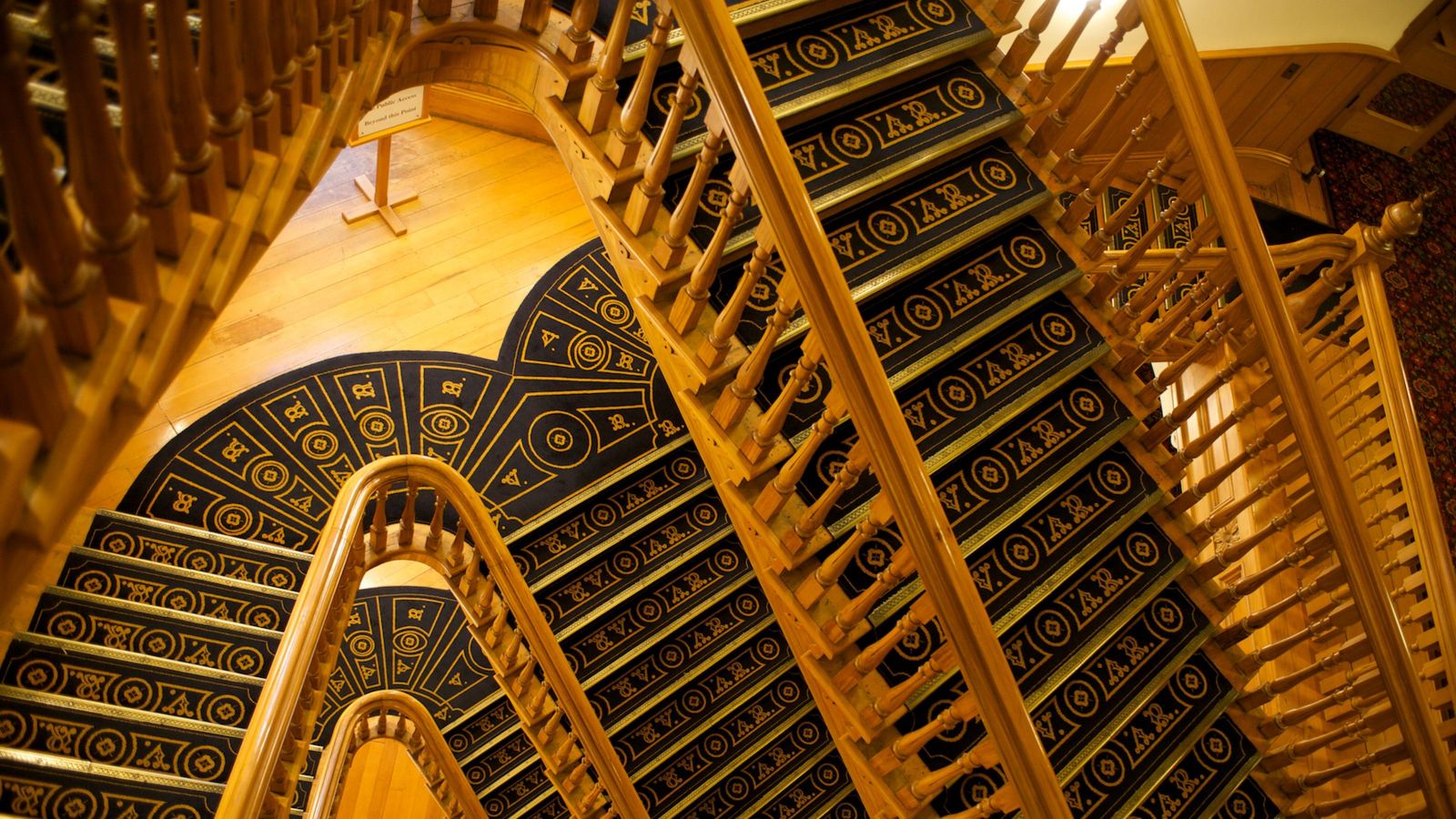 Stairs in the Government buildings