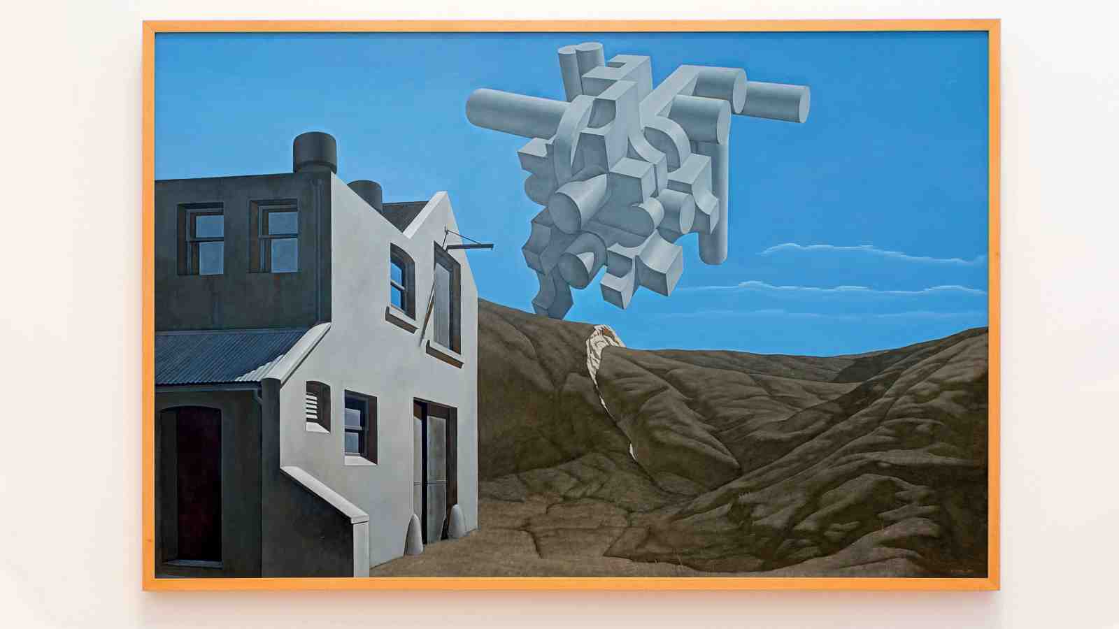 <em>Misconception</em>, 1969, acrylic on board by artist Brent Wong