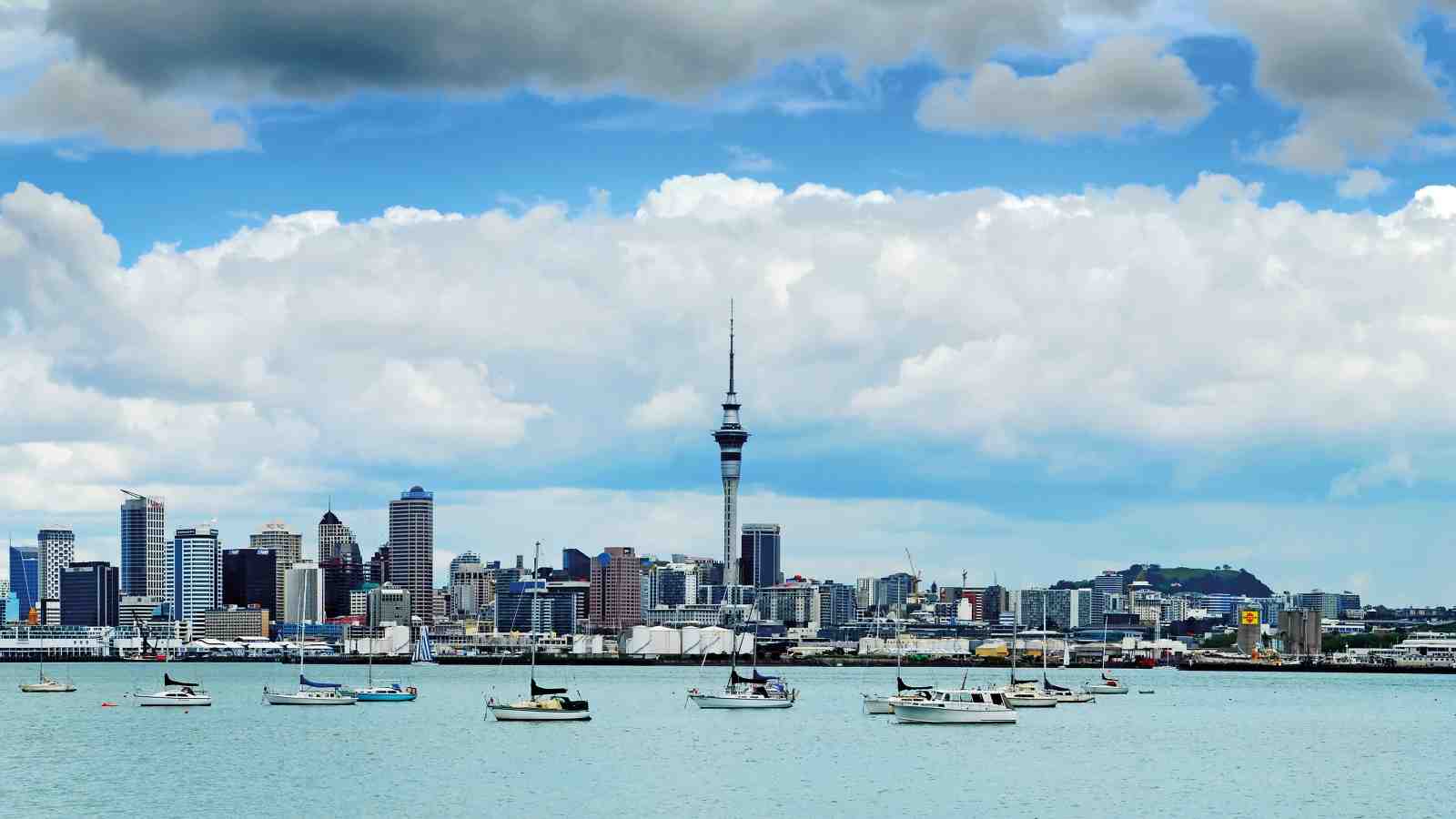 Panorama of Auckland CBD