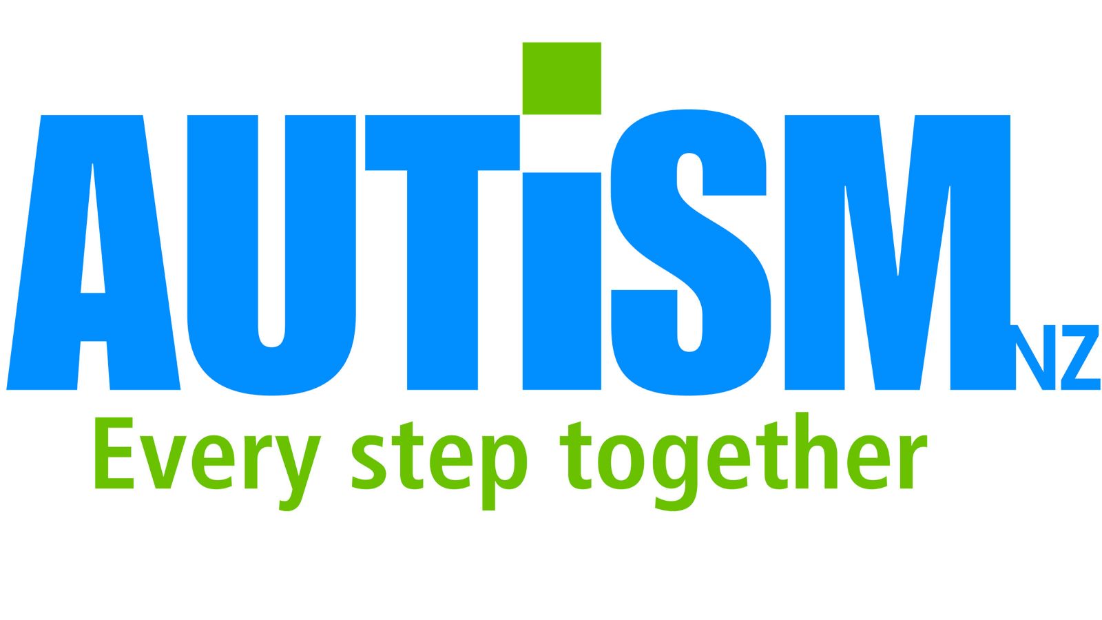Logo – Autism NZ, Every step together.