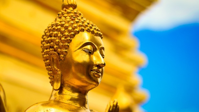 Golden Buddha.