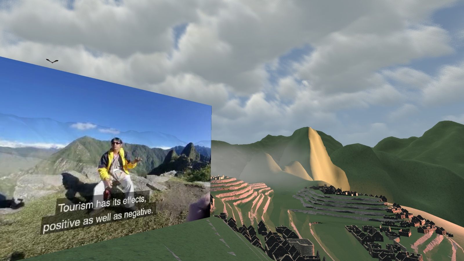 Virtual visit to Machu Picchu Pueblo in Peru 
