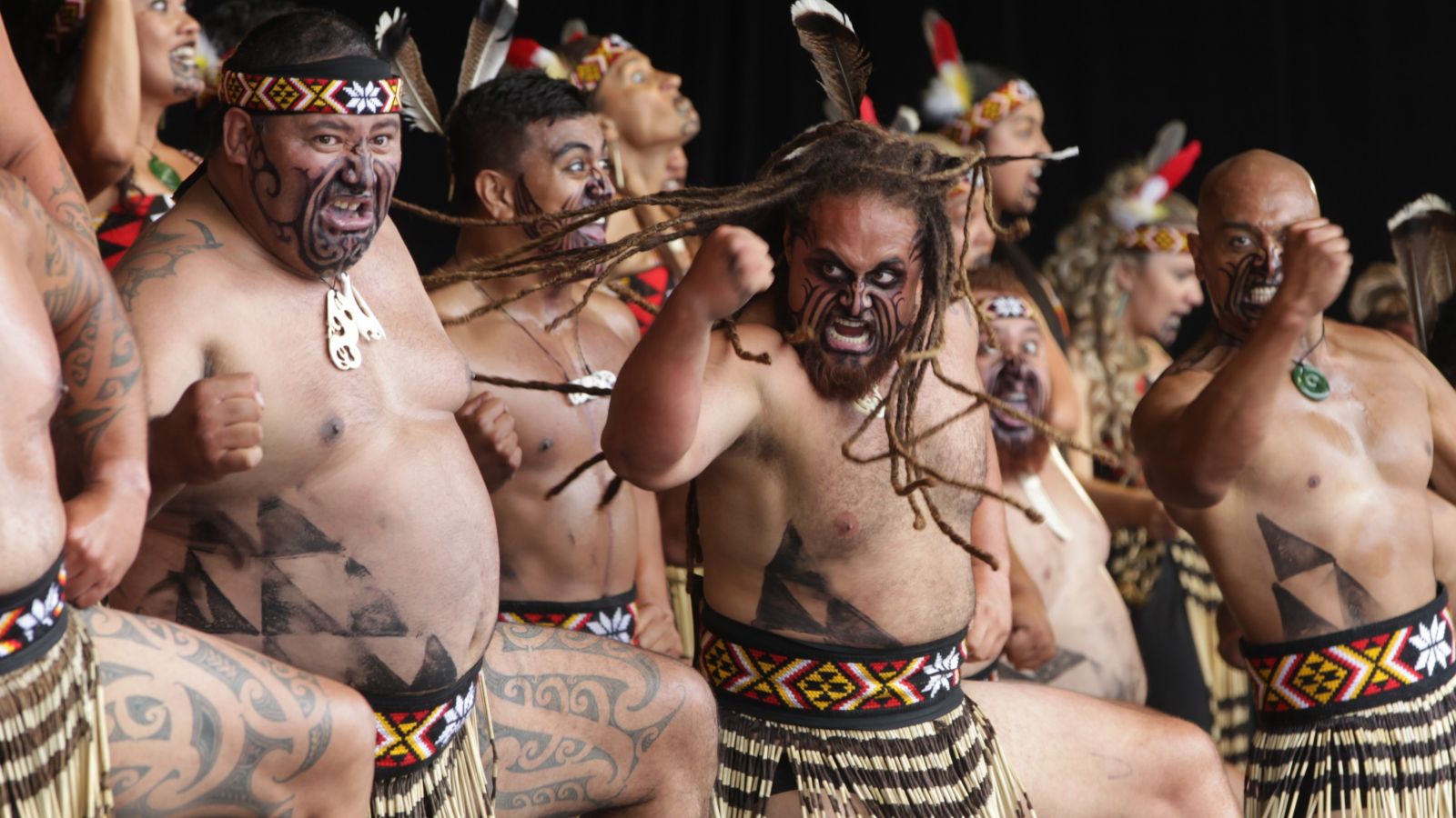 Performers at Te Matatini