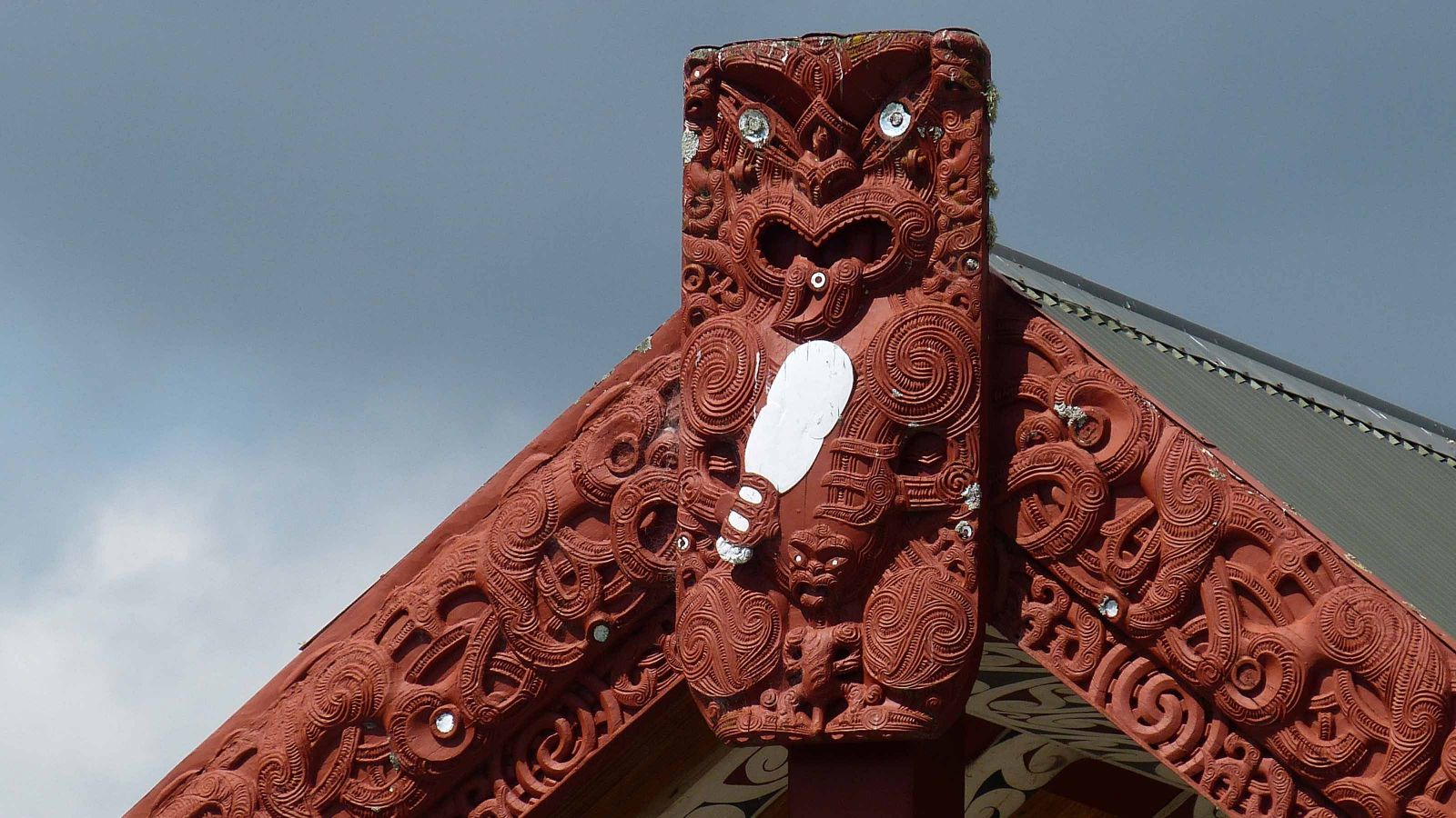 Top of a marae.