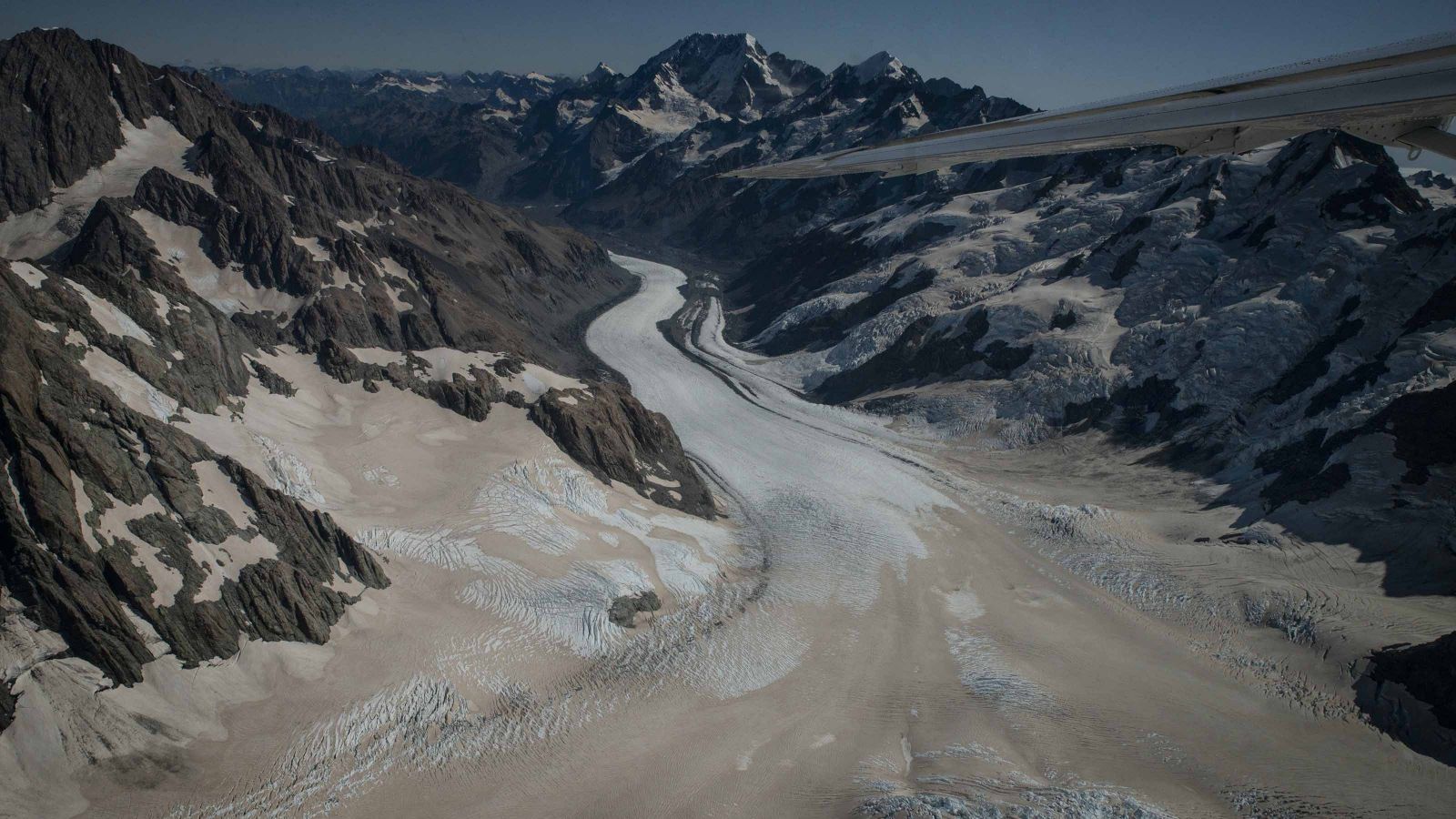 Glacier on NIWA snowline survey