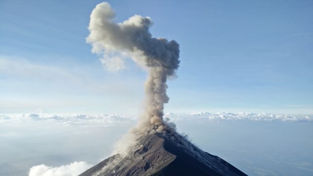 Volcanic eruption