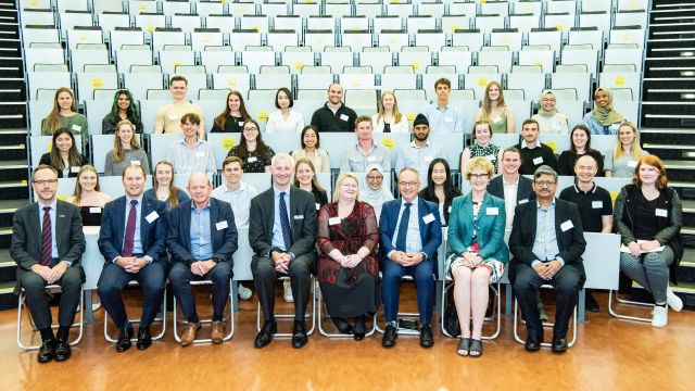 Students, staff, and stakeholders who attended the School of Accounting and Commercial Law Achievements Ceremony