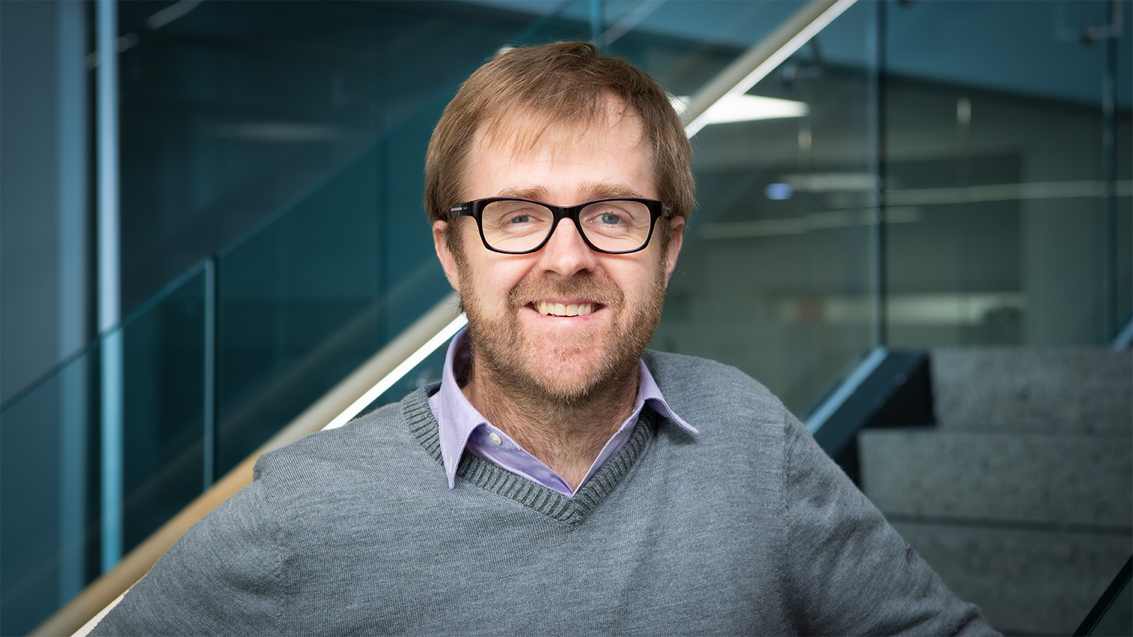 male PhD student head shot