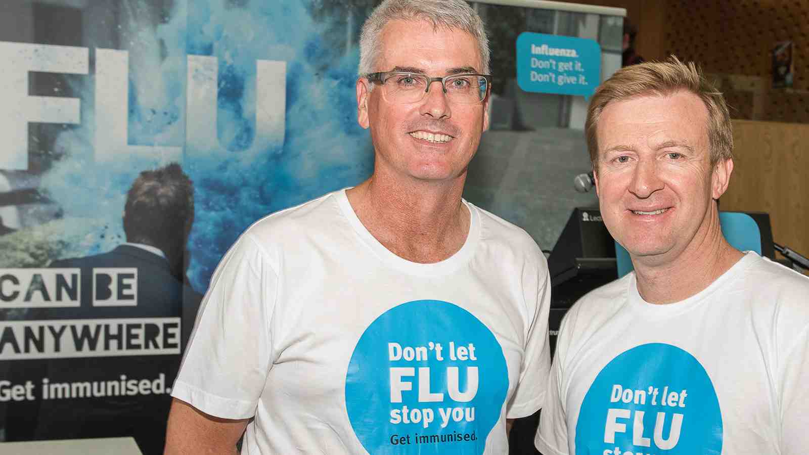 The national influenza immunisation campaign has been launched by Health Minister Jonathan Coleman at Victoria University.