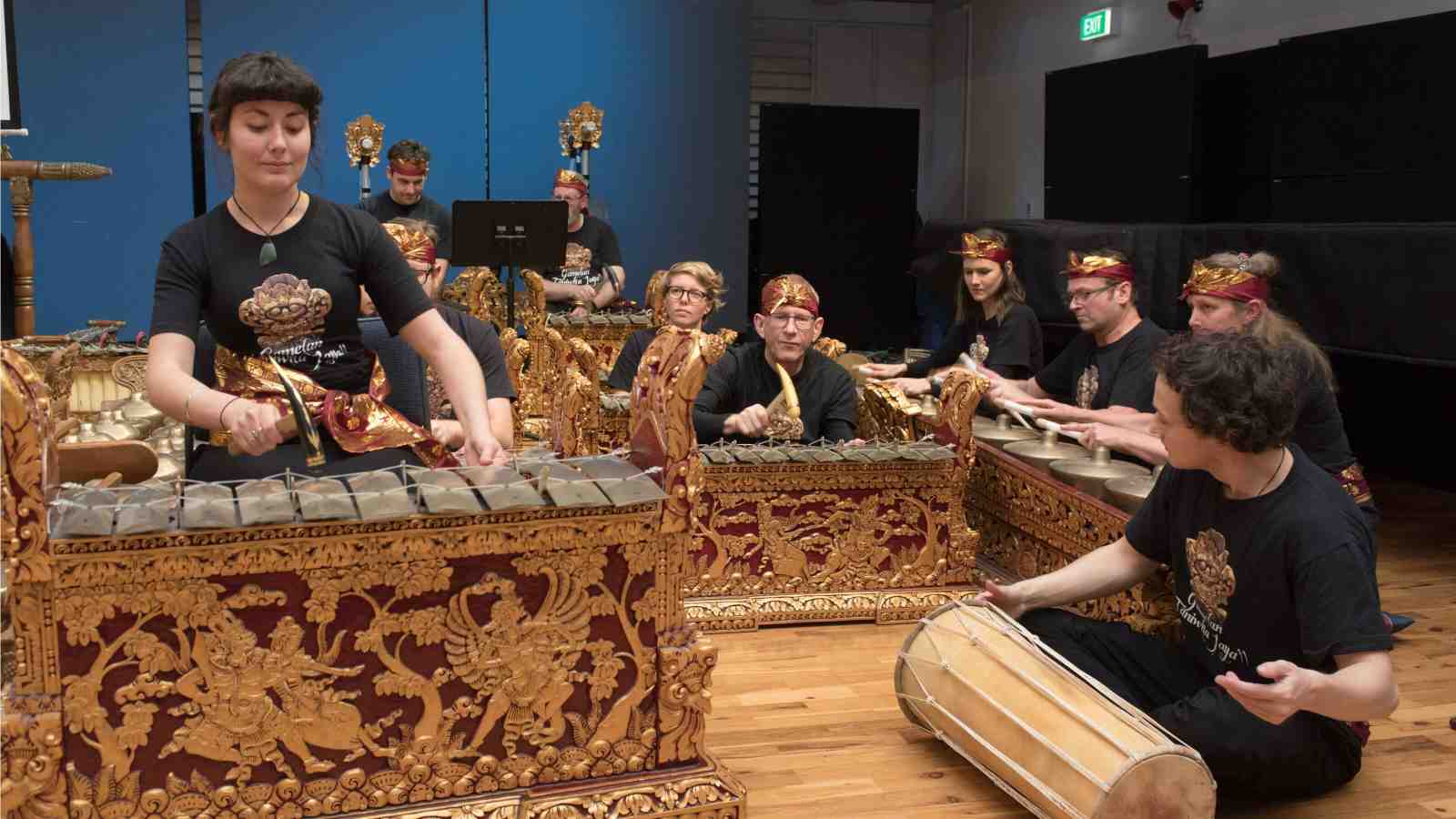 Gamelan ensemble performs at NZSM