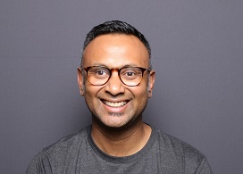 A head and shoulders photo of Jonathan Srikathan.