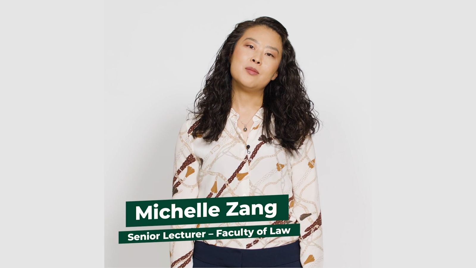 Dr Michelle Zang