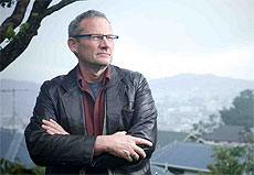 Dr James Renwick looks over Wellington city