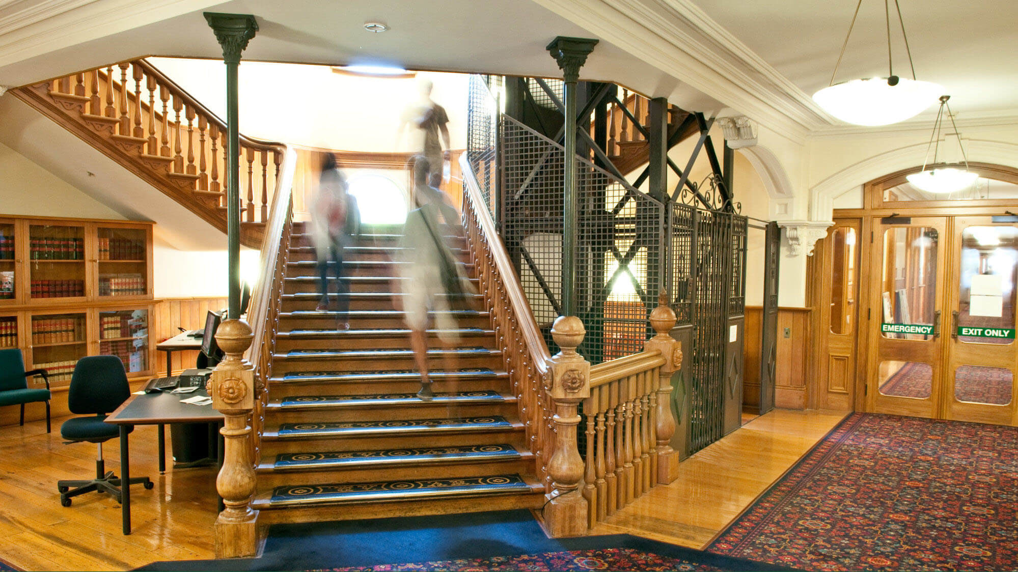 Law Library stairs Stairs at Law Library