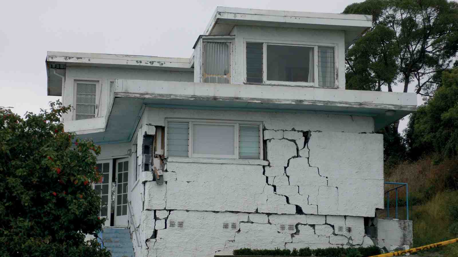 Surveying damage in Christchurch following the series of earthquakes