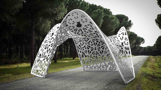 Judyta Cichocka's design Hiriwa Pavilion.