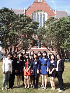 11 Mandarin Language Assistants hosted by the CI at VUW