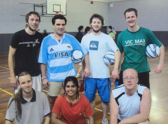 Staff Football League Winners, Spring 2010